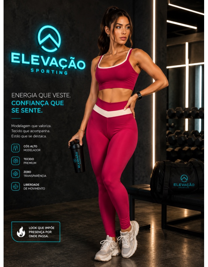 Conjunto Ruby Force ❤️‍