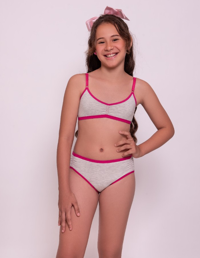 CONJUNTO INFANTIL DE COTTON S/BOJO REF: 109 1068