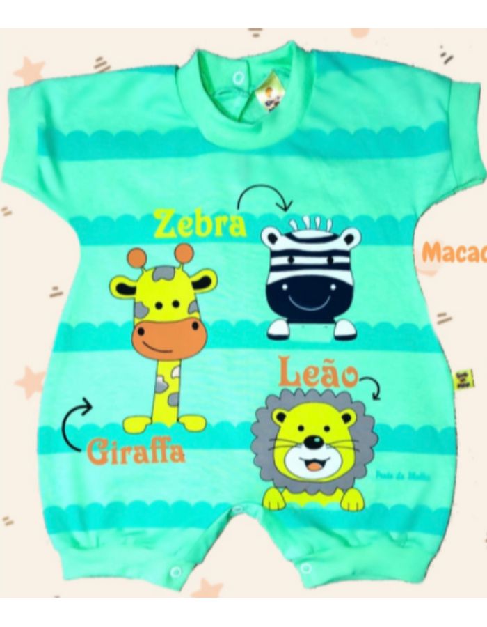 MACACAO CURTO C/MANGA 1003 FRUTO DA MALHA