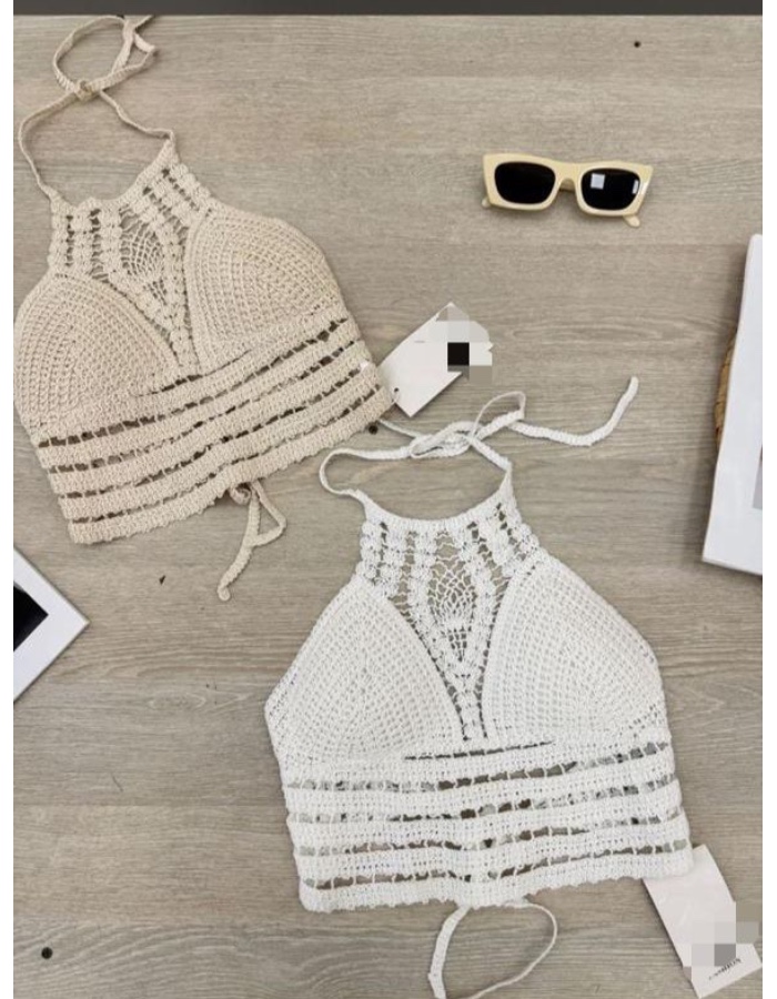 Croped crochê 