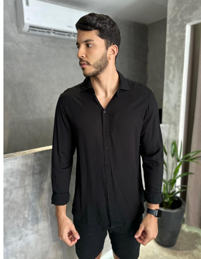 CAMISA FIRENZE PRETA