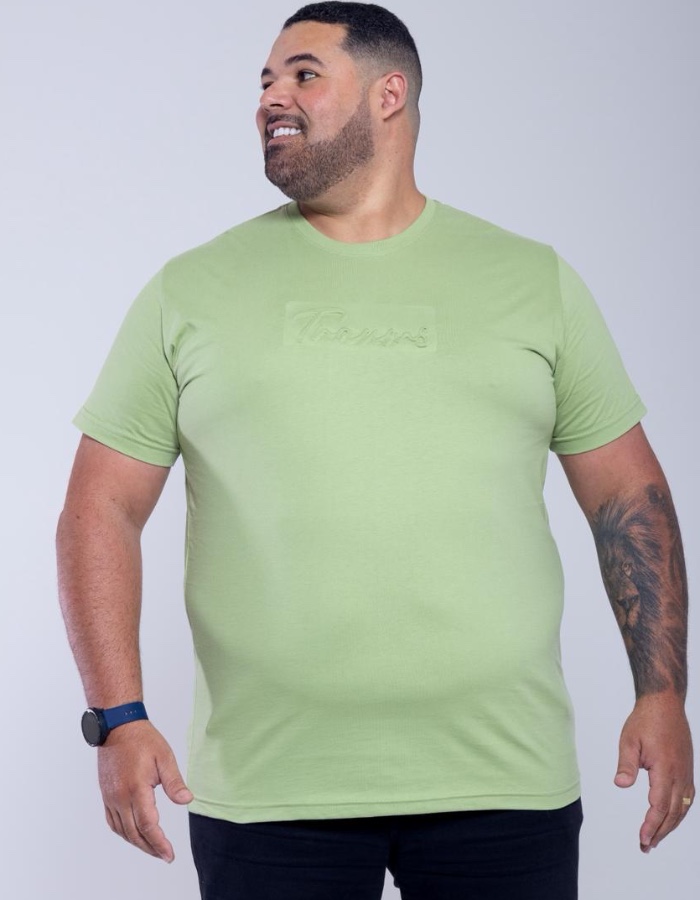 GOLA REDONDA ESTAMPADA 3D PLUS