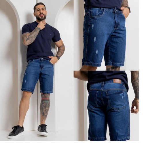 BERMUDA 100% ALGODÃO