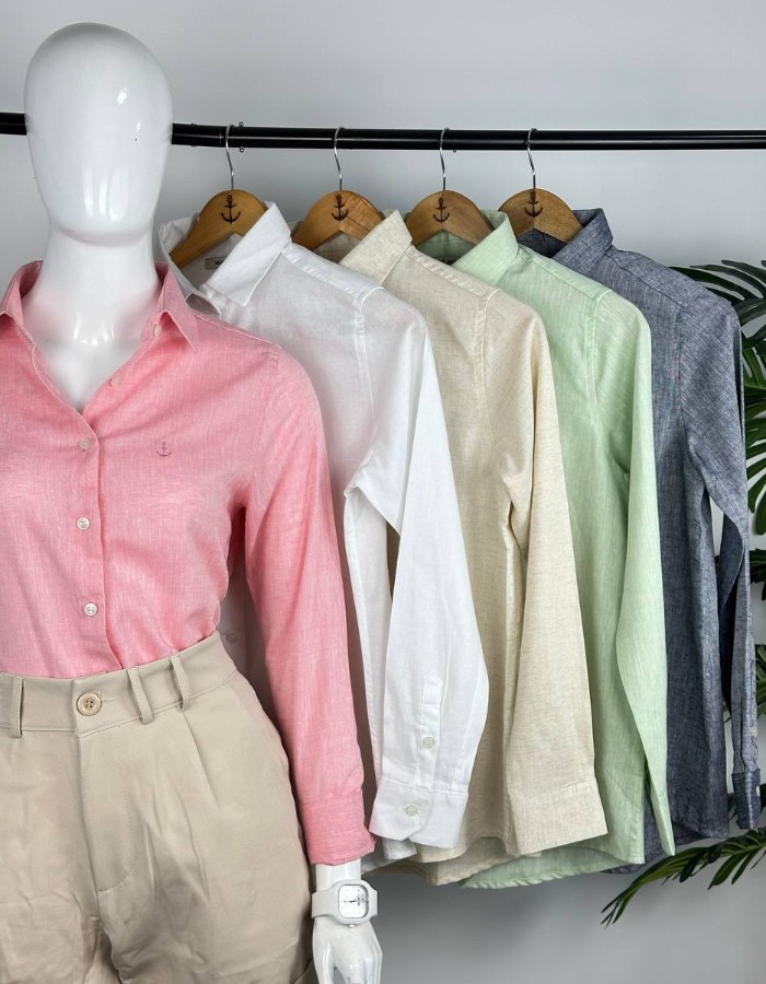 CAMISA AL MARE FEMININA ML