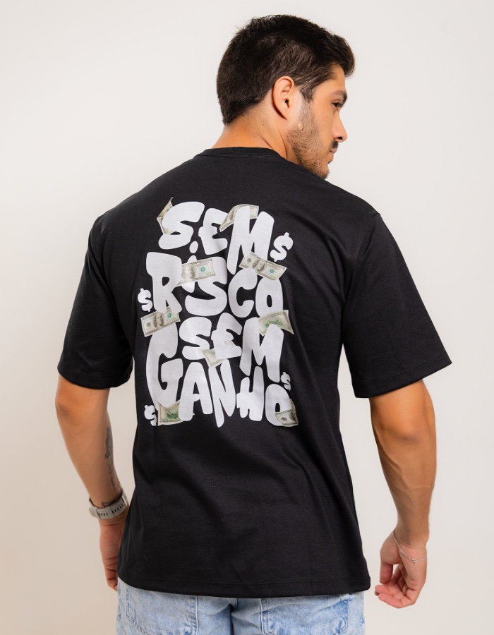 OVERSIZED “SEM RISCO, SEM GANHO“
