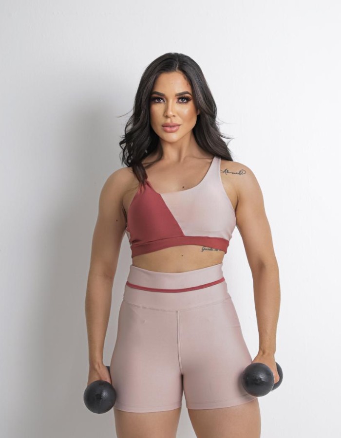 Conjunto short e top