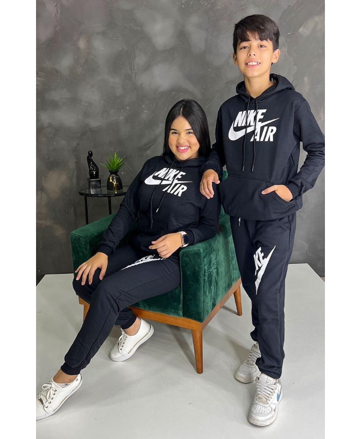 CONJUNTO MOLETOM UNISSEX NIKE SEM ZIPER