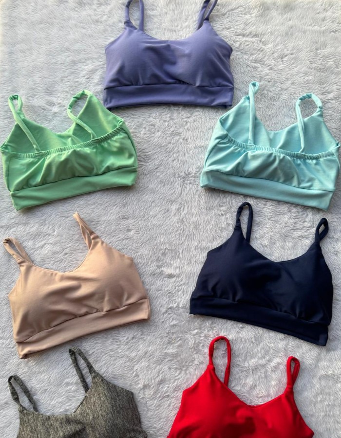 top com alça modelo novo