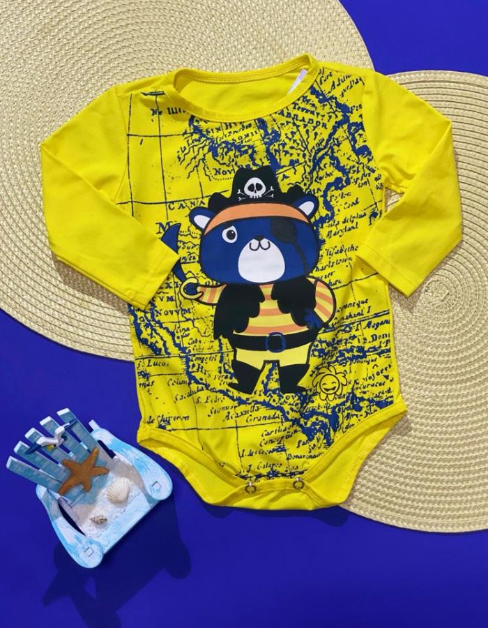 BODY M/LONGA PROTOÇÃO UV P-M-G