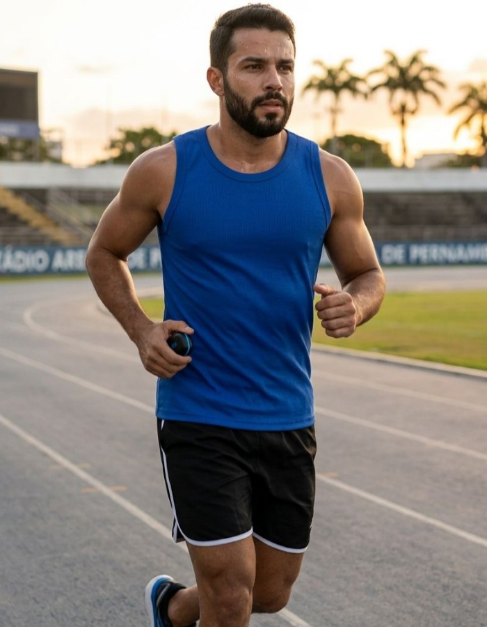 REGATA MASCULINA CANELADA PREMIUM