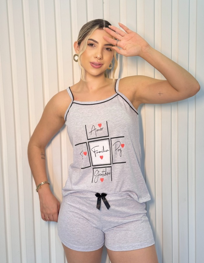 Baby Doll Adulto Com Laço