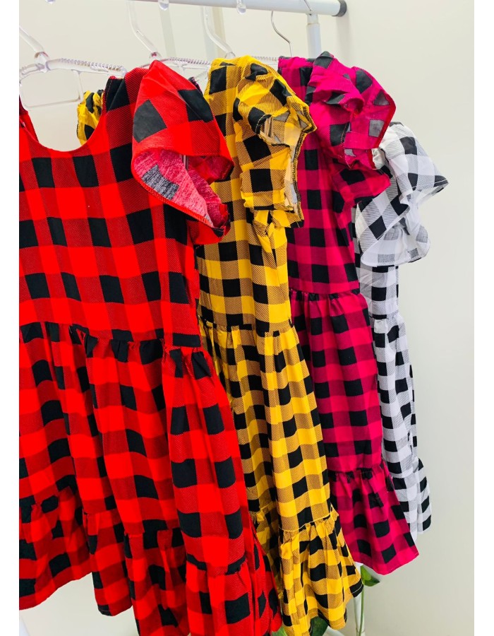 VESTIDO CAROLINA XADREZ