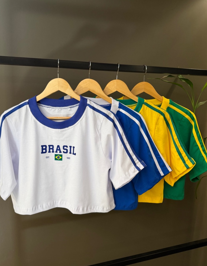 SEMI-CROPPED BRASIL LISTRAS OMBRO