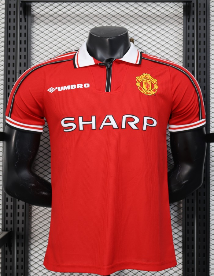 MANCHESTER UNITED 98/99 - UNIFORME 1 - RETRO