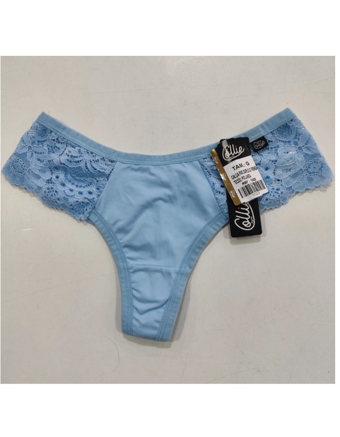 CALÇA FIO DUPLO C/ RENDA REF: 1022 1201