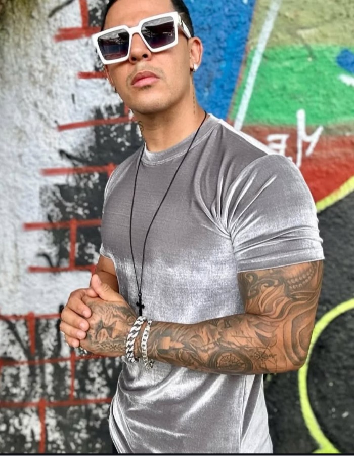 Camisa Long Prateada