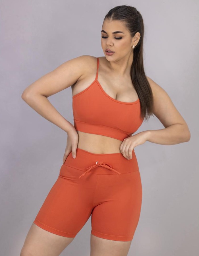 CONJUNTO SHORT MÉDIO TOP LETICIA