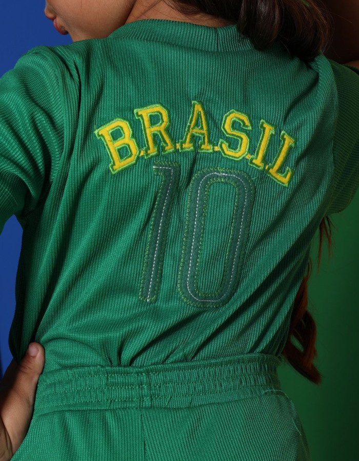 CONJUNTO DO BRASIL BORDADO